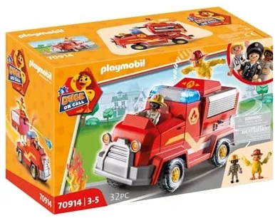 Playmobil Duck On Call - Duck On Call - Fire Brigade Emergency Vehicle